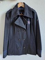 Wollen Dames Gaastra Jas Antraciet, Kleding | Dames, Jassen | Winter, Gaastra, Maat 42/44 (L), Ophalen of Verzenden, Zo goed als nieuw