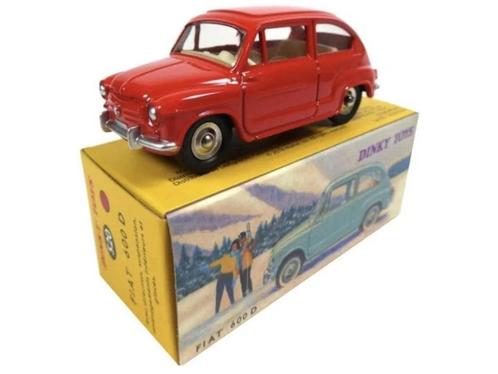 Fiat 600 D, Hobby en Vrije tijd, Modelauto's | 1:43, Nieuw, Auto, Dinky Toys, Ophalen of Verzenden