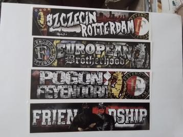 5 Stickers Feyenoord pogon beschikbaar voor biedingen
