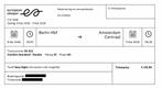 2x Slaaptrein Tickets Berlin  Amsterdam - Zon 8 feb - €220, Tickets en Kaartjes, Trein, Bus en Vliegtuig, Twee personen, Trein