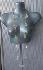 Manouk - koordketting met cultive parels, Sieraden, Tassen en Uiterlijk, Kettingen, Verzenden, Nieuw, Wit, Overige materialen