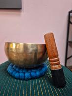 Klankschaal met klopper en onderzetter, Ophalen of Verzenden, Zo goed als nieuw, Overige soorten