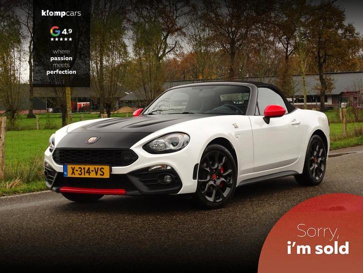 Fiat 124 Spider 1.4 MultiAir Turbo Abarth | Carplay | Uniek, Auto's, Fiat, Bedrijf, Te koop, 124 Spider, ABS, Airbags, Airconditioning