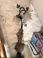 Antieke Engelse Lamp met Engel, Antiek en Kunst, Antiek | Lampen, Ophalen of Verzenden
