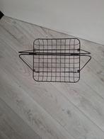 Zwart metalen tijdschriftenmand 35cm x 35cm, Ophalen of Verzenden, Zo goed als nieuw