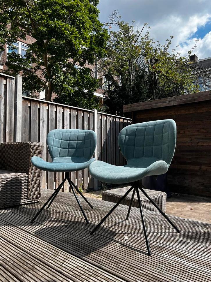Zuiver design stoelen, Huis en Inrichting, Stoelen, Zo goed als nieuw, Twee, Kunststof, Overige kleuren, Ophalen of Verzenden