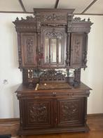 Antieke kast h260xb148x58d, Antiek en Kunst, Ophalen