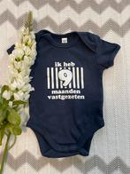 ZGAN, marineblauw rompertje met grappige tekst, maarje 50/56, Ophalen of Verzenden, Zo goed als nieuw, Jongetje of Meisje, Nacht- of Onderkleding