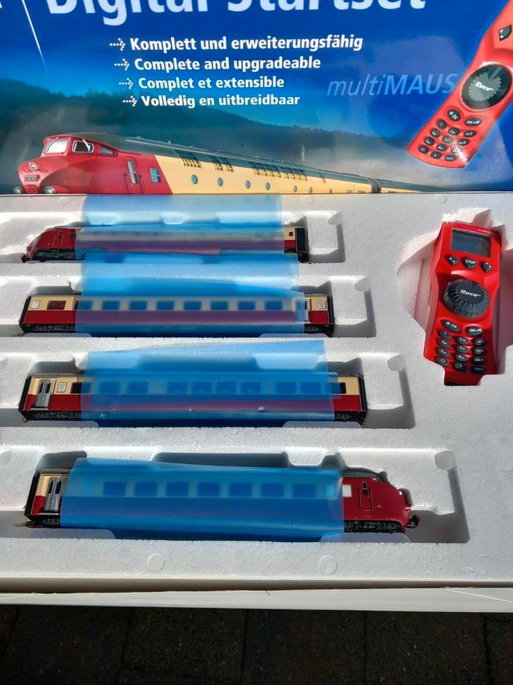Digitale Startset ROCO TEE NS met ESU Sound, Hobby en Vrije tijd, Modeltreinen | H0, Gebruikt, Treinset, Gelijkstroom, Roco, NS
