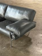 B&B Italia Diesis | Leer (NIEUWSTAAT), Bank Hoekbank Bankstel Bankje Loungebank Banken Chaise Lounge., Driepersoons, 75 tot 100 cm