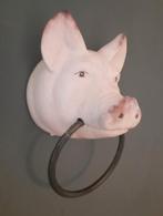 Handdoekring Varken Varkentje Gietijzer NIEUW, Ophalen of Verzenden, Nieuw, Overige typen