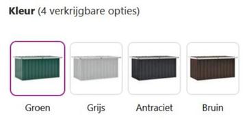 Opbergbox tuinkist tuinbox tuinkussens 129x67x65 GRTS BZRGD! beschikbaar voor biedingen