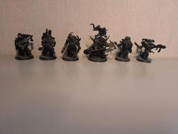 Warhammer 40k Chaos Plague Marines - Assembled & Primed beschikbaar voor biedingen
