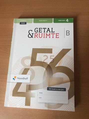 Getal & Ruimte VWO 4B - Wiskunde B beschikbaar voor biedingen