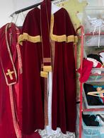 Sinterklaas mijter en tabberd jurk handschoenen ring, Diversen, Sinterklaas, Ophalen of Verzenden