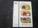 Tractor folder PZ zweegers cyclomaaiers CM 135 165 185, Boeken, Catalogussen en Folders, Ophalen of Verzenden, Zo goed als nieuw