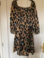 Shein curve beige-zwart leopard jurk 0 XL nieuw, Nieuw, Beige, Shein, Ophalen of Verzenden