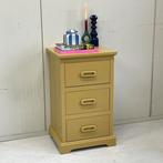 Ladekast restyle Duster Farrow & Ball nieuwe seventies greep, Ophalen, Minder dan 50 cm, Overige materialen, Onbekend