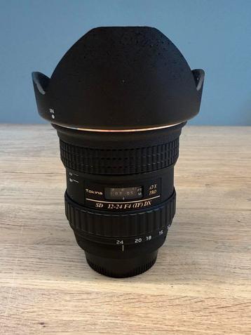 Tokina AT-X PRO 12-24 F4 voor Nikon DX in nieuwstaat beschikbaar voor biedingen