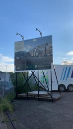 Groot reclamebord – HPL (Trespa) platen exterieur, Doe-het-zelf en Verbouw, Platen en Panelen, Ophalen, Gebruikt, HPL