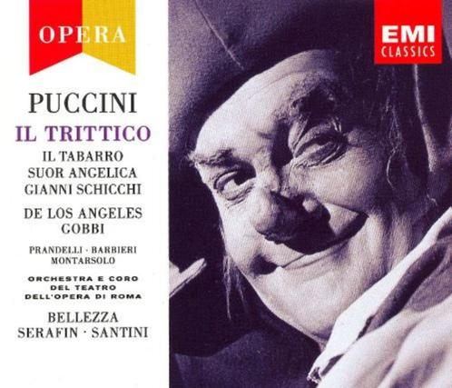 PUCCINI Il trittico 3 - CD BOX DE LOS ANGELES GOBBI EMI, Cd's en Dvd's, Cd's | Klassiek, Gebruikt, Opera of Operette, Romantiek