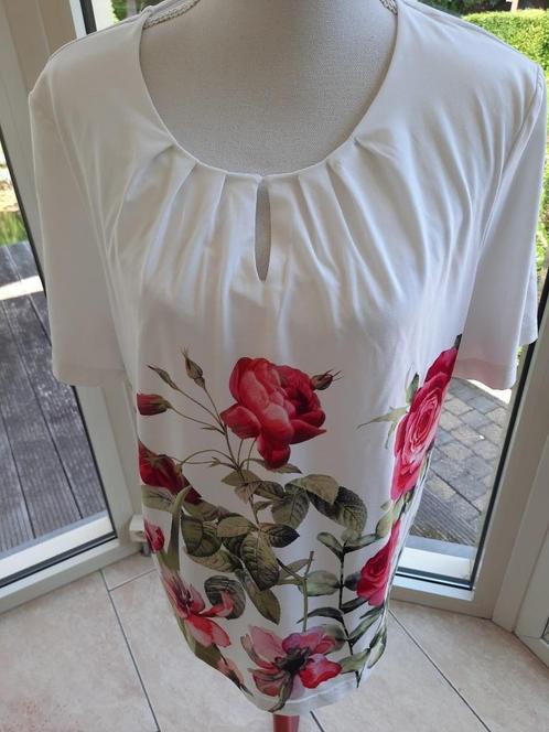 Elegant T-shirt UTA RAASCH - 48, Kleding | Dames, T-shirts, Zo goed als nieuw, Maat 46/48 (XL) of groter, Overige kleuren, Korte mouw