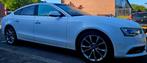 Audi A5 3.0 TDI SPORTBACK Pro Line S | CC | StoelV | KeyLess, Auto's, Automaat, Beige, 4 stoelen, Wit