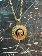 14k gouden ketting met Versace hanger, Ophalen of Verzenden, Nieuw, Goud