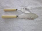 Vintage EPNS vis opdien bestek celluloid handvat, Antiek en Kunst, Antiek | Bestek, Ophalen of Verzenden