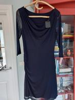 Galajurk knielengte, Ophalen of Verzenden, Zo goed als nieuw, Blauw, Jurk