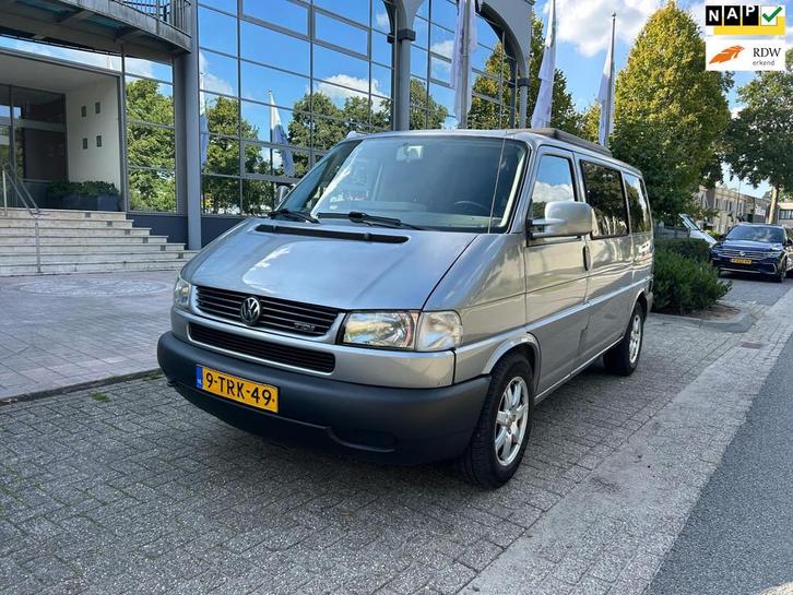 Volkswagen MULTIVAN 2.5 tdi airco,dak,luifel ,fietsenrek,etc, Caravans en Kamperen, Campers, Bedrijf, Volkswagen, Diesel, Handgeschakeld