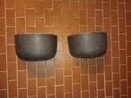 Hangende Bloembakken - Set van 2, Tuin en Terras, Ophalen, Kunststof, Gebruikt, Minder dan 30 cm