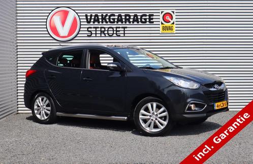 Hyundai ix35 2.0i i-Catcher | leer | navi | pano | trekh | c, Auto's, Hyundai, Bedrijf, iX35, ABS, Achteruitrijcamera, Airbags