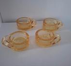 Set van 4 gele Normann Copenhagen Floe waxinelichten. Dk., Huis en Inrichting, Ophalen of Verzenden, Zo goed als nieuw, Overige materialen