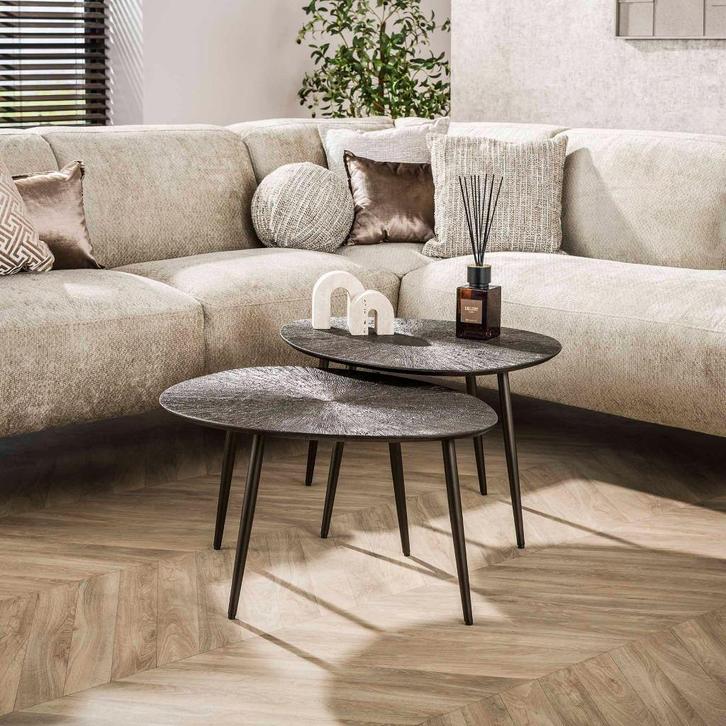 Salontafelset Selin (Internet retour), Huis en Inrichting, Tafels | Salontafels, Nieuw, Minder dan 50 cm, 50 tot 100 cm, 50 tot 100 cm