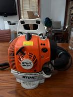 STIHL BR 200 Ruggedragen Bladblazer - Benzine, Tuin en Terras, Bladblazers, Benzine, Gebruikt, Ruggedragen, Ophalen of Verzenden