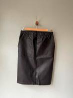 Leren rok Monique van Heist zwart maat M, Maat 38/40 (M), Verzenden, Zwart, Info@moniquevanheist.nl