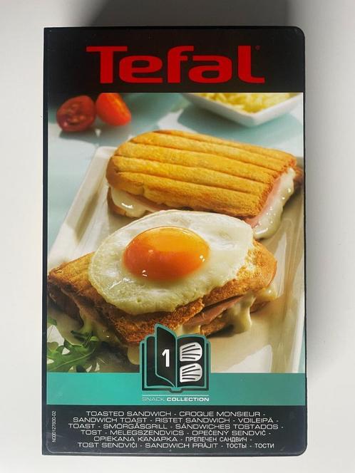 Tefal snack collection plaat nr # 1Tosti NIEUW, Witgoed en Apparatuur, Wafelijzers, Nieuw, Ophalen of Verzenden