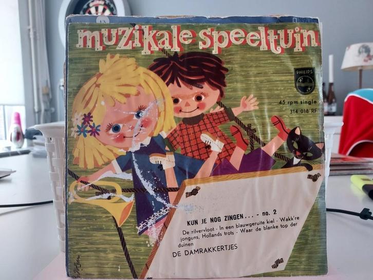 7" Single Damrakkertjes - Muzikale Speeltuin Kun Je Nog, Cd's en Dvd's, Vinyl Singles, Gebruikt, Single, Pop, 7 inch, Ophalen of Verzenden