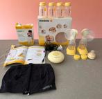Complete dubbele kolfset Medela Calma met BH incl fles, Ophalen of Verzenden, Zo goed als nieuw, Borstkolf