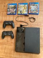 PlayStation 4 (PS4) met 2 controllers en 3 spellen, Spelcomputers en Games, Spelcomputers | Sony PlayStation 4, Ophalen, Gebruikt