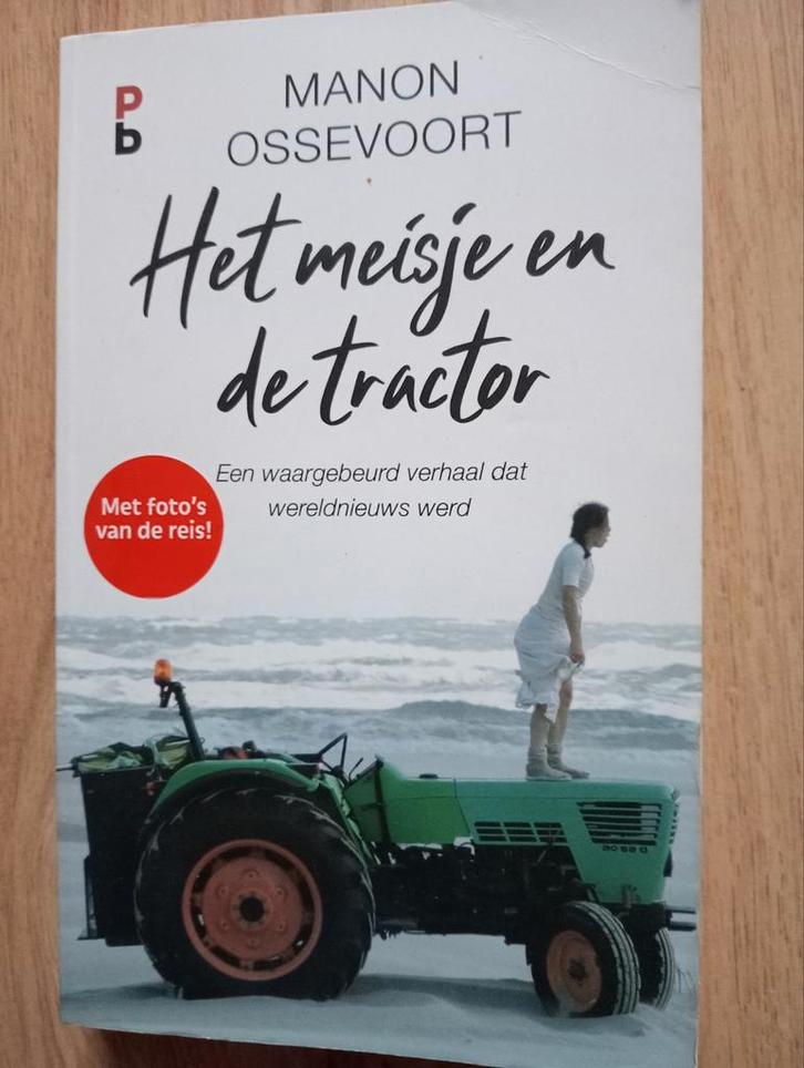 Manon Ossevoort - Het meisje en de tractor, Boeken, Reisverhalen, Gelezen, Europa, Ophalen of Verzenden