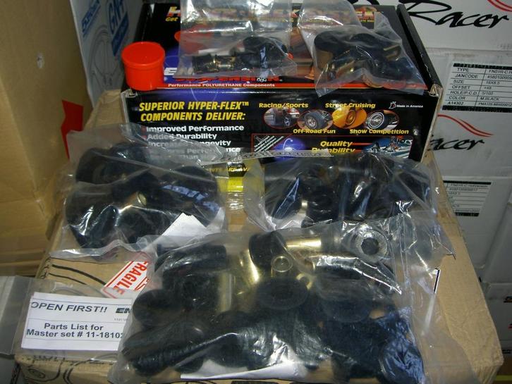 Energy Suspension rubbers bushing set - Mx5 Mx-5 NA 90-97, Auto diversen, Tuning en Styling, Ophalen of Verzenden