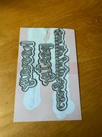 Craftlab snijmal tekst engels feest, Ophalen of Verzenden, Zo goed als nieuw, Overige thema's, Pons of Mal