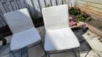 4 eettafel stoelen wit, Huis en Inrichting, Ophalen, Gebruikt, Wit, Vier