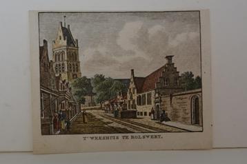 BOLSWARD WEESHUIS Originele Gravure Bendorp + Bulthuis G64 beschikbaar voor biedingen