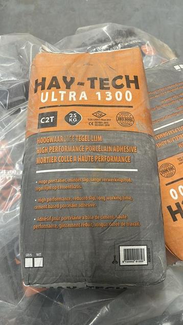Hay-Tech Ultra 1300 Tegellijm - 25kg beschikbaar voor biedingen