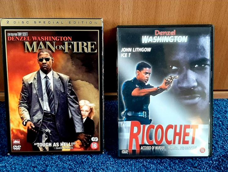 Ricochet / Man on Fire

Dvd, Cd's en Dvd's, Dvd's | Thrillers en Misdaad, Zo goed als nieuw, Actiethriller, Vanaf 16 jaar, Ophalen of Verzenden