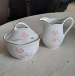 Suikerpot en melkkannetje, Ophalen of Verzenden, Zo goed als nieuw, Porselein