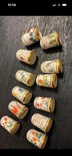 Franklin Mint Vingerhoedjes - Set van 12, Ophalen of Verzenden, Zo goed als nieuw, Porselein, Nederland